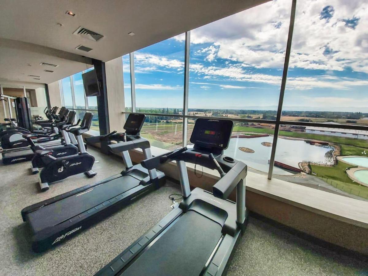 Mds Hotel Chillán Exterior photo The gym at the 2018 Commonwealth Games Athletes' Village